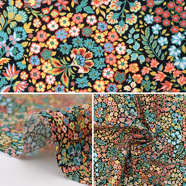 [From quantity 5] Fabric "Liberty Liberty Print Nylons RunTaffeta Little Marcus 3638243-J22D" Liberty Japan