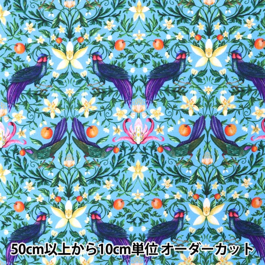 [来自数量5] 织物 "Liberty Liberty Print Nylons Run塔夫绸 Fourvidun水果36302100-SD20C" 日本自由