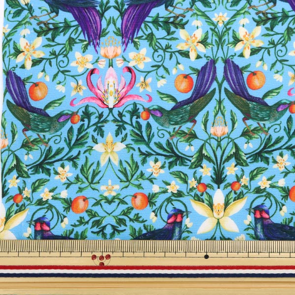 [来自数量5] 织物 "Liberty Liberty Print Nylons Run塔夫绸 Fourvidun水果36302100-SD20C" 日本自由