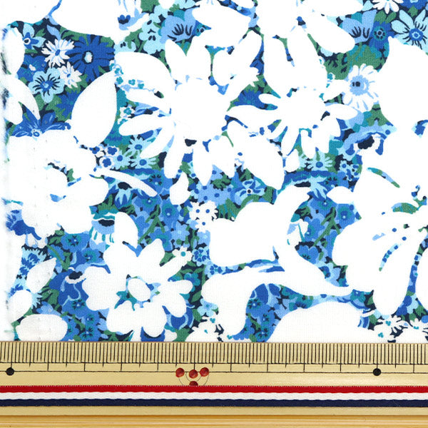 [From quantity 5] Fabric "Liberty Ocean Boyage Anabella Soap 5542104-SW22B" Liberty Japan