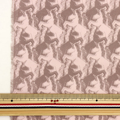 [From quantity 5] Fabric "Liberty Paradise Lands Unicorn Puzzle 363J6444-B" Liberty Japan
