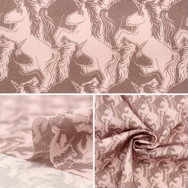 [From quantity 5] Fabric "Liberty Paradise Lands Unicorn Puzzle 363J6444-B" Liberty Japan