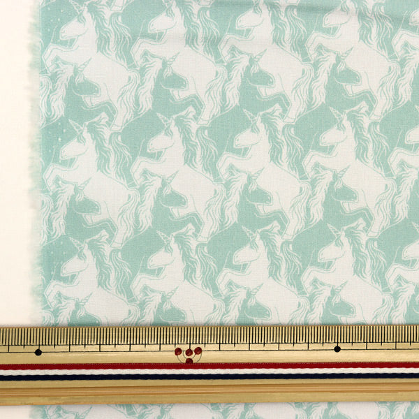 [From quantity 5] Fabric "Liberty Paradise Lands Unicorn Puzzle 363J6444-C" Liberty Japan