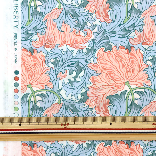 [From quantity 5] Fabric "Liberty House Oblivati ​​Loles Revere 3632203-22AT" Liberty Japan