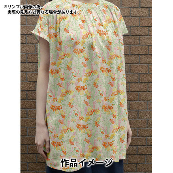[From quantity 5] Fabric "Liberty House Oblivati ​​Ouria 3632205-22BT" Liberty Japan
