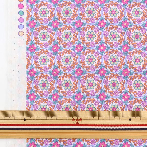 [From quantity 5] Fabric "Liberty House Oblivati ​​Jesse's Jewel 3632210-22CT" Liberty Japan