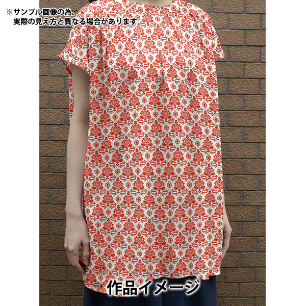 [From quantity 5] Fabric "Liberty House Oblivi Vene Hart 3632215-22BT" Liberty Japan