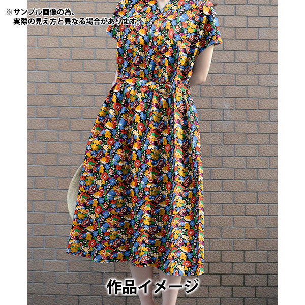 [From quantity 5] Fabric "Liberty House Oblivi Gloria Romo 3632221-22AT" Liberty Japan