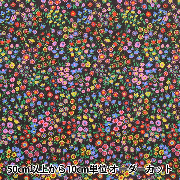 [From quantity 5] Fabric "Liberty House Oblivati ​​Cooper Dance 3632222-22CT" Liberty Japan