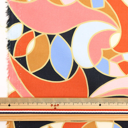 [From quantity 5] Fabric "Liberty House Oblivati ​​Cho's Paisley 3632231-22AT" Liberty Japan