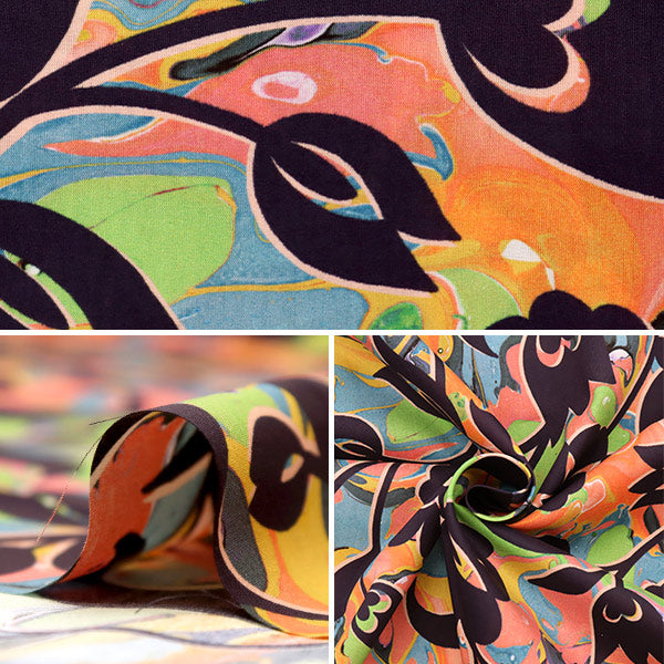 [From quantity 5] Fabric "Liberty House Oblivati ​​Floral Marble 3632235-22AT" Liberty Japan