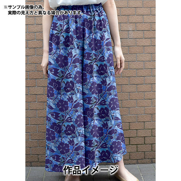[From quantity 5] Fabric "Liberty House Oblivati ​​Floral Marble 3632235-22CT" Liberty Japan