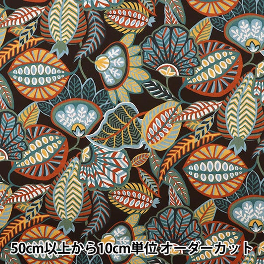 [From quantity 5] Fabric "Liberty House Oblivest Harvest Time 3632236-22AT" Liberty Japan