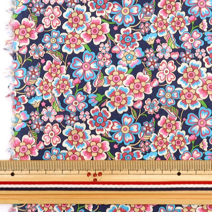 [来自数量5] 织物 "Liberty House Oblivati Anoki Rose 3632237-22bt" 日本自由