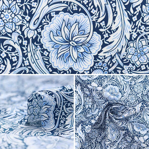 [From quantity 5] Fabric "Liberty House Oblivati ​​Fines Hall 1222201-P22A" Liberty Japan