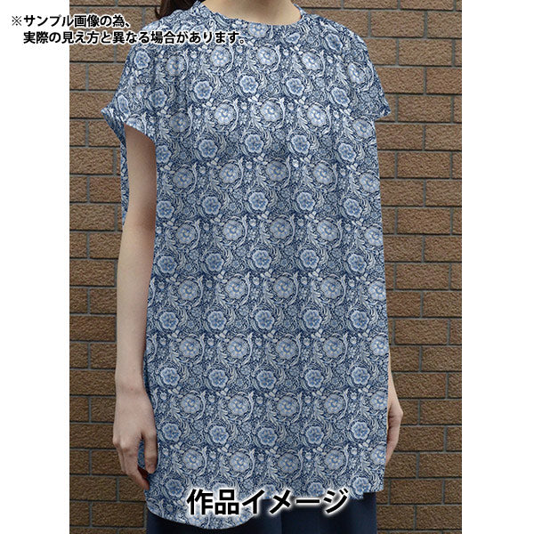 [From quantity 5] Fabric "Liberty House Oblivati ​​Fines Hall 1222201-P22A" Liberty Japan