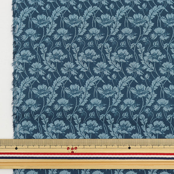 [From quantity 5] Fabric "Liberty House Oblivatutu Uet 3632202-22CT" Liberty Japan