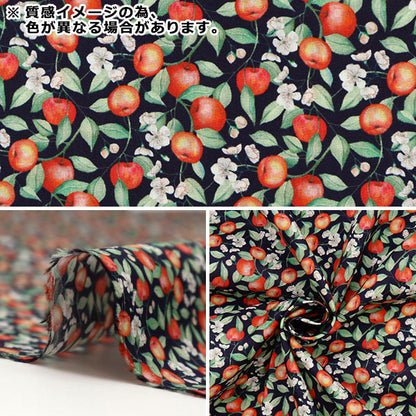 [From quantity 5] Fabric "Liberty House Oblivaton Erwinton Orchard 3632211-22CT" Liberty Japan