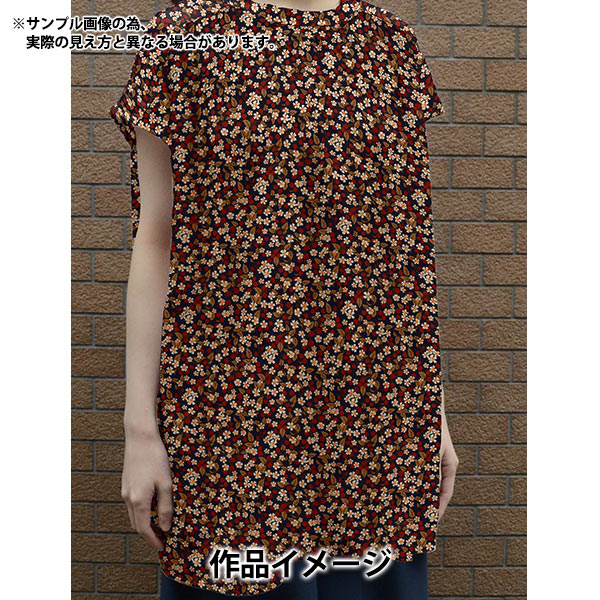 [From quantity 5] Fabric "Liberty House Oblivi Calens Choice 3632204-22AT" Liberty Japan