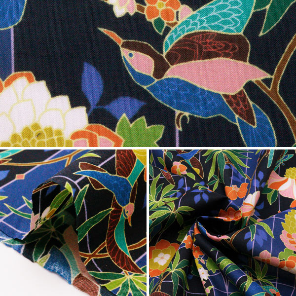 [From quantity 5] Fabric "Liberty House Oblivati ​​Consavatile 3632208-22CT" Liberty Japan