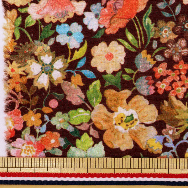 [From quantity 5] Fabric "Liberty House Oblivati ​​Classic Medu 3632219-22BT" Liberty Japan