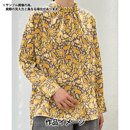 [From quantity 5] Fabric "Liberty House Oblivati ​​Theodore Manner 3632233-22AT" Liberty Japan