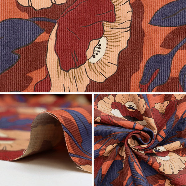 [From quantity 5] Fabric "Liberty Corduroy Butterfield Garden DC32387-J22A" Liberty Japan