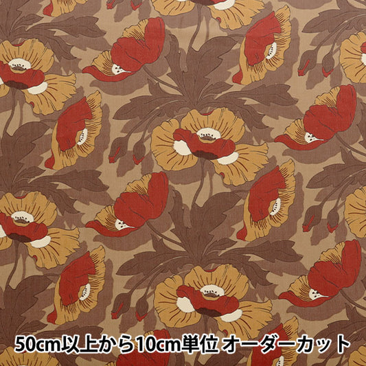 [From quantity 5] Fabric "Liberty Corduroy Butterfield Garden DC32387-J22C" Liberty Japan