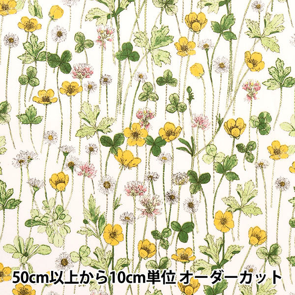 × [From quantity 5] Fabric "Liberty Liberty Print Tana lawn Josephins Garden 3633181-AE" Liberty Japan