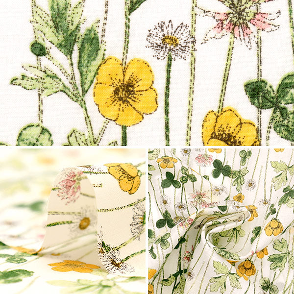 × [From quantity 5] Fabric "Liberty Liberty Print Tana lawn Josephins Garden 3633181-AE" Liberty Japan