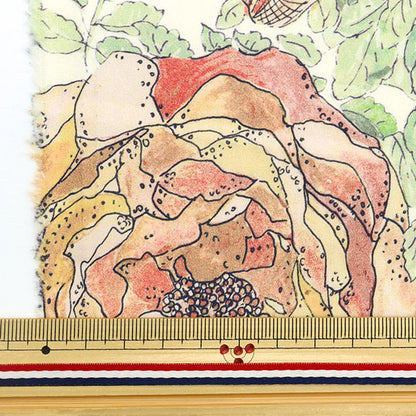 [From quantity 5] Fabric "LibertyTana lawn Rose Zandy 3635180-J22A" 【Yuzawayaoriginal】
