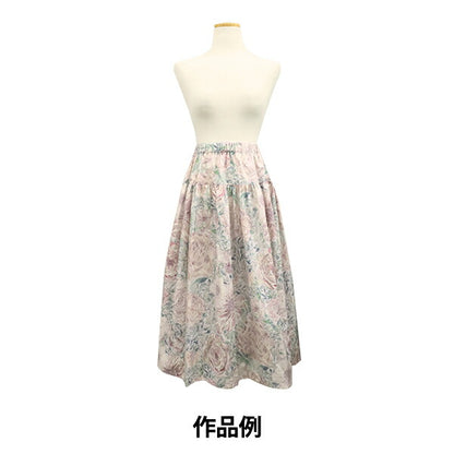 [From quantity 5] Fabric "LibertyTana lawn Rose Zandy 3635180-J22A" 【Yuzawayaoriginal】