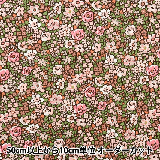 [来自数量5] 织物 "自由自由印刷60/2 tenjiku emaruze 3632010T-yk" Liberty Japan