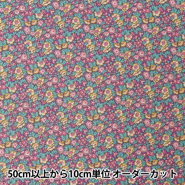 [From quantity 5] Fabric "Liberty Liberty Print Airicotto Abasan 793335826-J22D" Liberty Japan