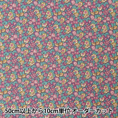 [From quantity 5] Fabric "Liberty Liberty Print Airicotto Abasan 793335826-J22D" Liberty Japan