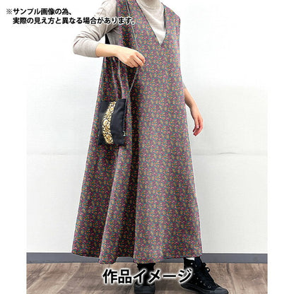[From quantity 5] Fabric "Liberty Liberty Print Airicotto Abasan 793335826-J22D" Liberty Japan