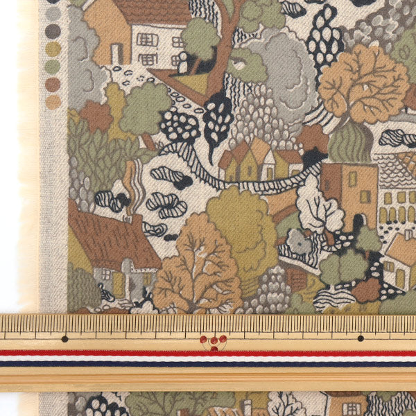 [From quantity 5] Fabric "Liberty Liberty Print Air Cotto Apple Door 813331110-J22A" Liberty Japan