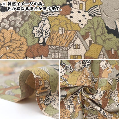[From quantity 5] Fabric "Liberty Liberty Print Air Cotto Apple Door 813331110-J22C" Liberty Japan