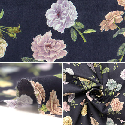 [From quantity 5] Fabric "Liberty Liberty Print Tana lawn Sended 363J6803-A" Liberty Japan
