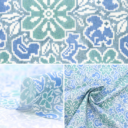 [From quantity 5] Fabric "Liberty Liberty Print Tana lawn Sejero 363J6816-A" Liberty Japan
