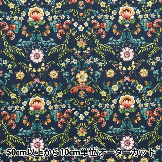 [From quantity 5] Fabric "Liberty Liberty Print Tana lawn Roseming 363J6817-A" Liberty Japan