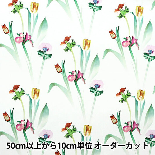 [From quantity 5] Fabric "Liberty Liberty Print Tana lawn Healing floral 3633105-23BT" Liberty Japan