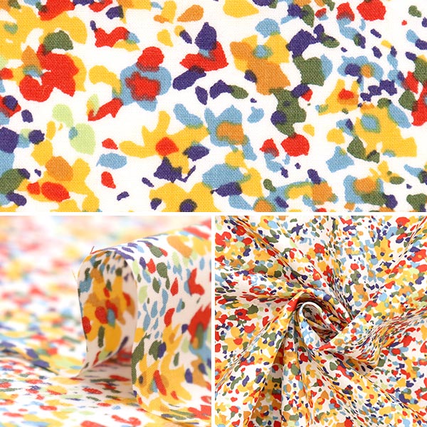 [From quantity 5] Fabric "Liberty Liberty Print Tana lawn Sun Specter 3633108-23AT" Liberty Japan
