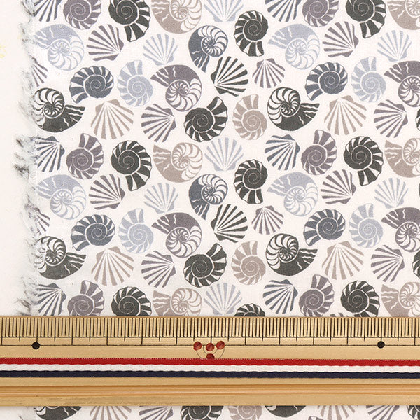 [From quantity 5] Fabric "Liberty Liberty Print Tana lawn Shaels Sea Shells 3633111-23BT" Liberty Japan