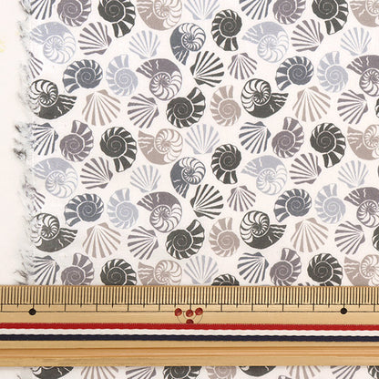 [From quantity 5] Fabric "Liberty Liberty Print Tana lawn Shaels Sea Shells 3633111-23BT" Liberty Japan