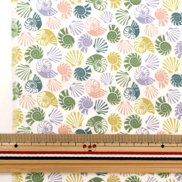 [From quantity 5] Fabric "Liberty Liberty Print Tana lawn Shaels Sea Shells 3633111-23ct" Liberty Japan