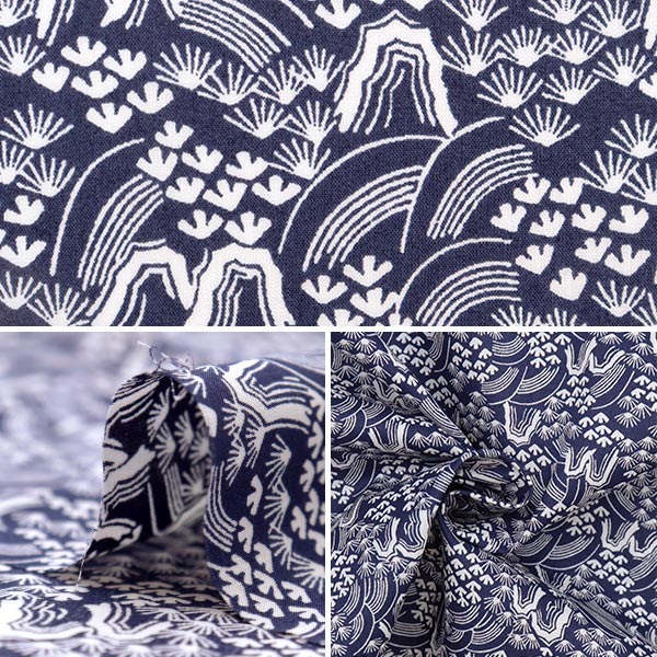 [From quantity 5] Fabric "Liberty Liberty Print Tana lawn Rolling Hills 3633137-23AT" Liberty Japan