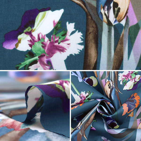 [From quantity 5] Fabric "Liberty Liberty Print Tana lawn Floral Echo 2343103-SD23A" Liberty Japan