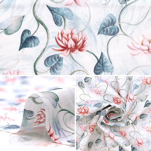[From quantity 5] Fabric "Liberty Liberty Print Tana lawn Float away 3633127-23AT" Liberty Japan