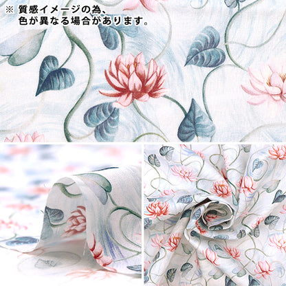 [来自数量5] 织物 "自由自由印刷 塔纳草坪 浮动3633127-23CT" Liberty Japan